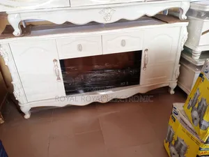 Classic Pure White Tv Stand With Drawer Electric Fireflame