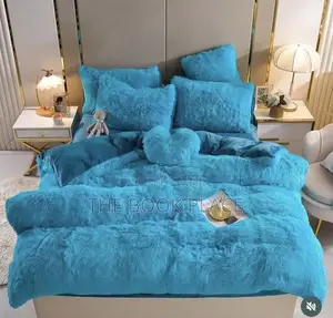 Luxury Fur Thick Duvet and Bedsheet