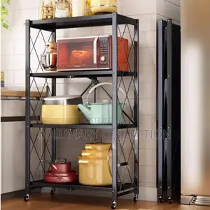5 Layer Foldable Kitchen Shelf