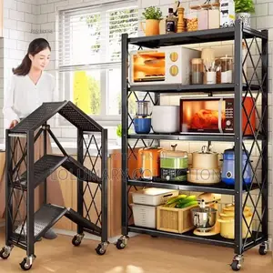 5 Layer Foldable Kitchen Shelf