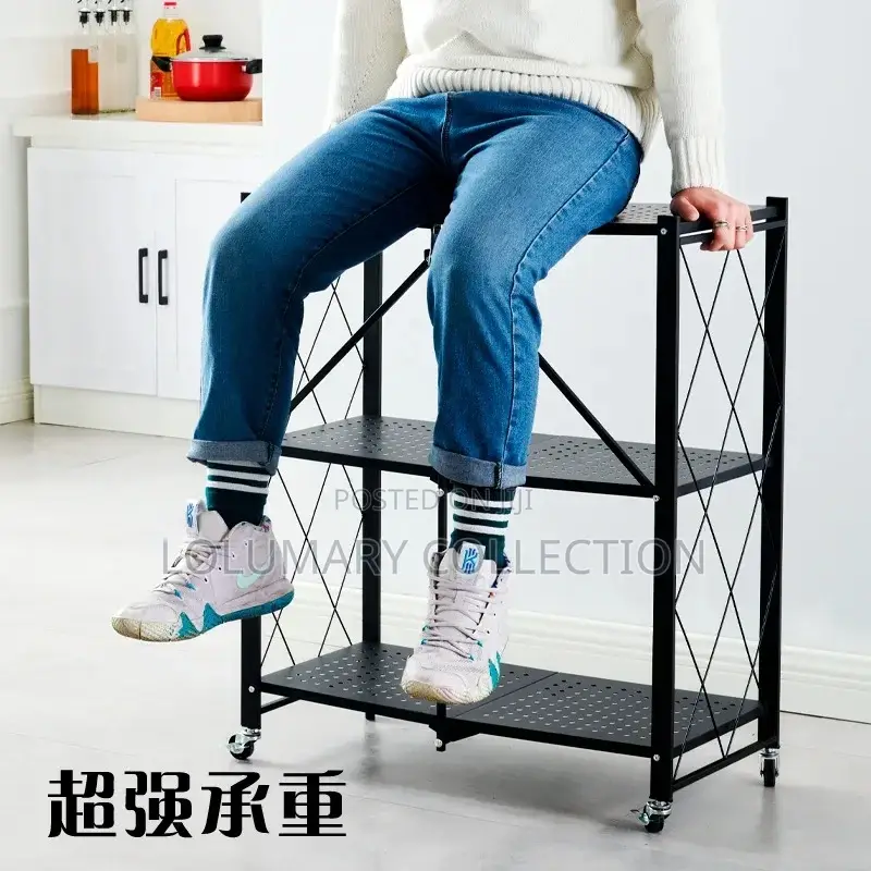 5 Layer Foldable Kitchen Shelf