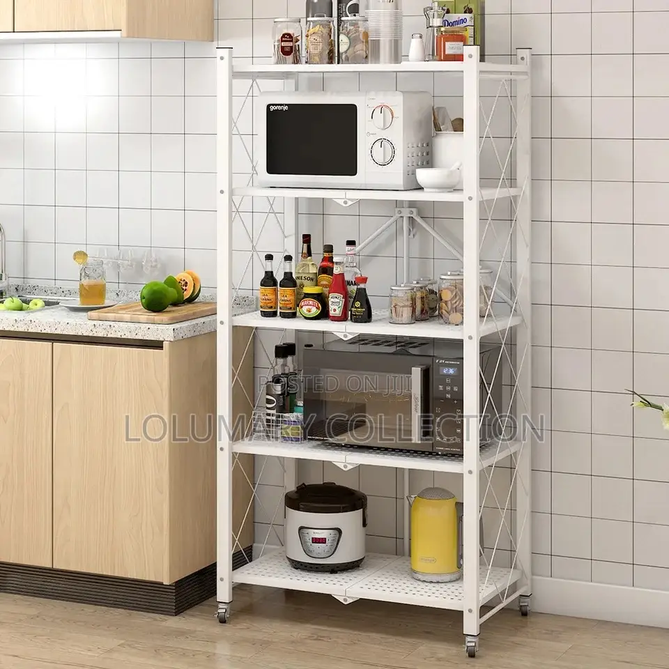 5 Layer Foldable Kitchen Shelf