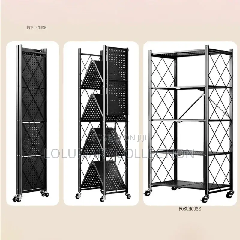 5 Layer Foldable Kitchen Shelf