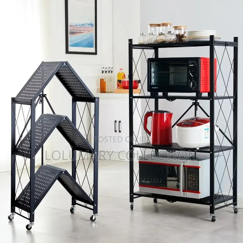 5 Layer Foldable Kitchen Shelf