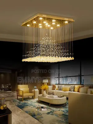 Led Water Drop Crystal Chandelier Light