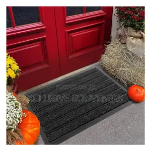 Large Eco-Friendly Waterproof Outdoor Rubber Doormat