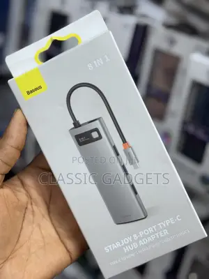 Baseus Star Joy 8 in 1 Ports USB-C Hub