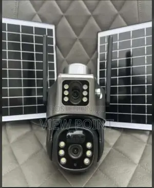 8mp Hd 4g Dual Lens Solar Cctv Camera