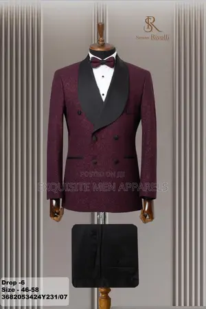 Italian Style Shawl Lapel Turkish Tuxedo Men’S Suit