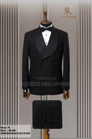 Exquisite Italian Style Turkish Shawl Lapel Men’S Suit