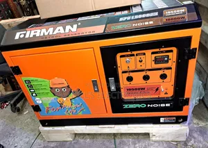 10kva Firman Remote Control Zero Noise Petrol Soundproof Gen