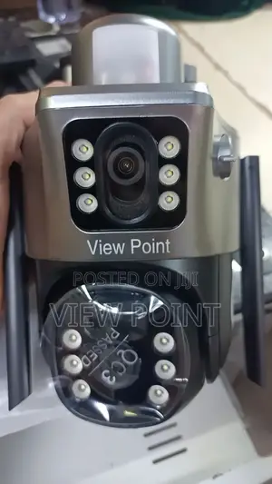 Solar Ptz Double Indoor/Outdoor Camera - 4g - V380