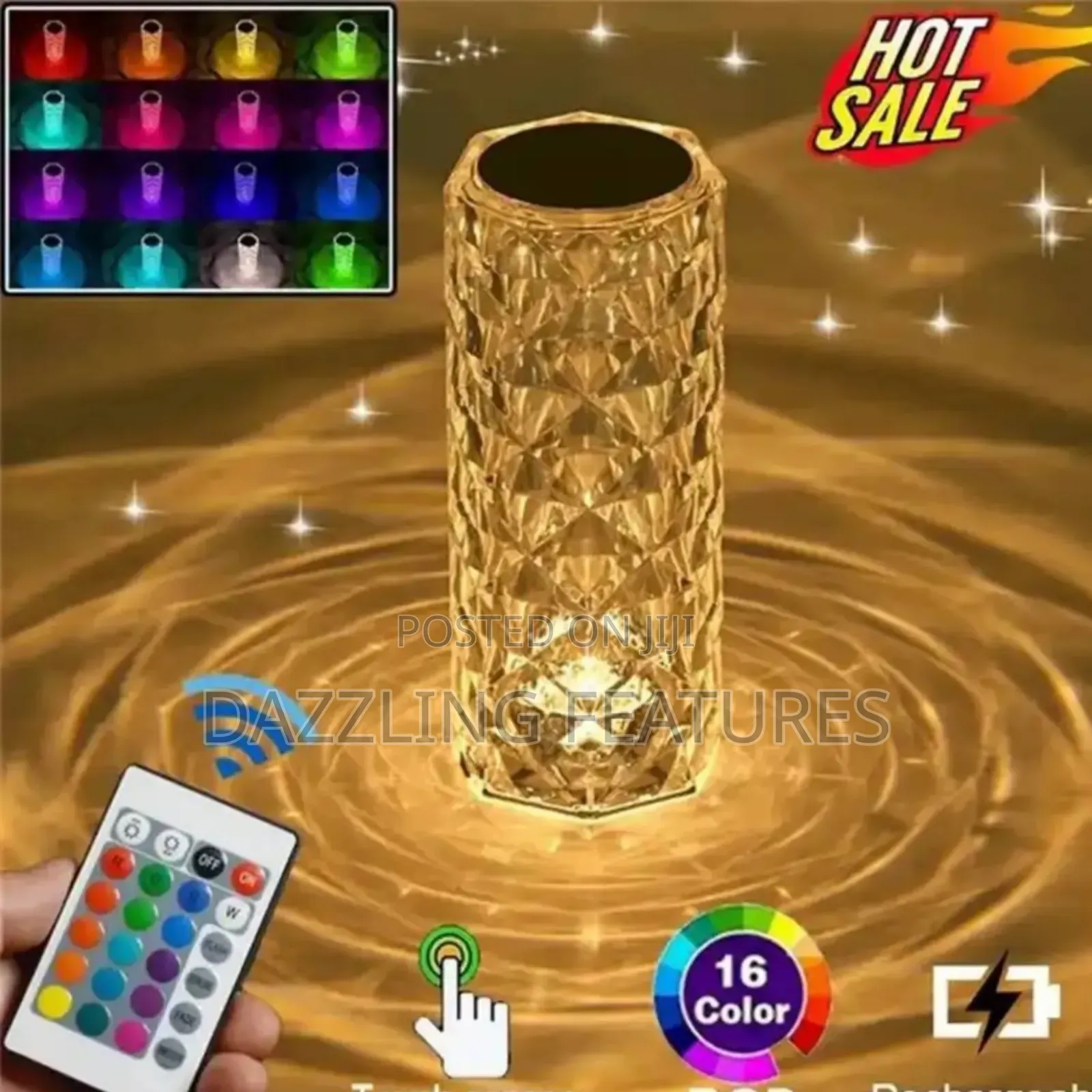 Bed Side Lamp - Multicolour Led