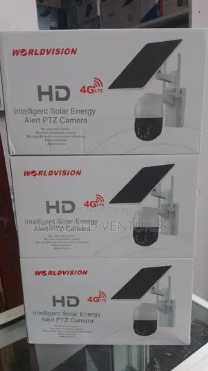World Vision Hd Intelligent Solar Energy Alert PTZ Camera
