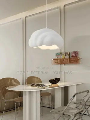 Nordic Cream Wind Art Pendant