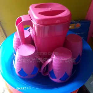 Plastic Jug Cups Set