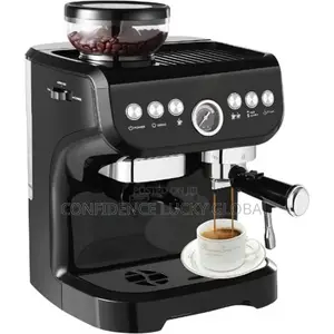 Espresso Coffee Machine With Integrated Grinder