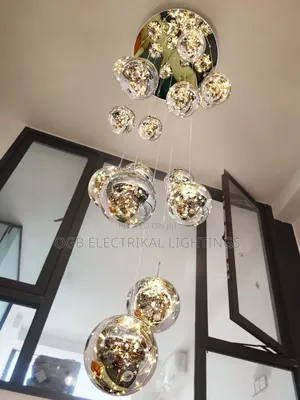 Spiral Staircase Lighting Chandelier
