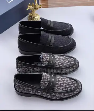 Original Dior Men Loafers Leather Shoes for Men
