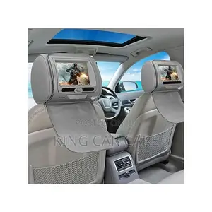 Digital Universal Car Headrest Monitor Unit + Game Pad-Grey