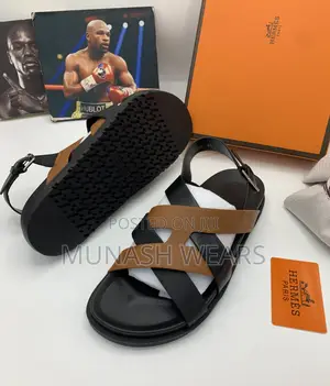 Italian Leather Hermes Sandal