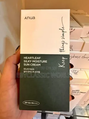 Anua Heartleaf Silky Moisture Sun Cream