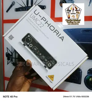 U-Phoria UMC22 Behringa Audio Interface