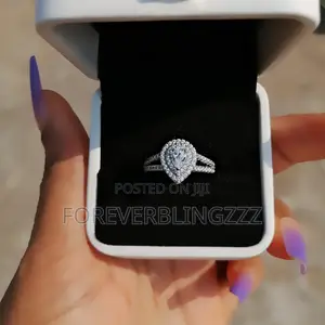 Engagement Ring.Authentic Sterling Silver.LIFETIME GUARANTEE