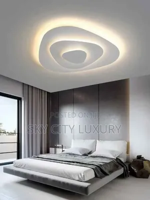 Led Nordic National Color Ceiling Flush Light