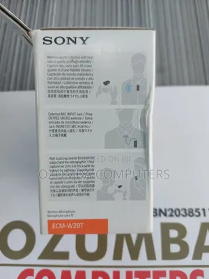 SONY Ecm-W2bt Camera Mic