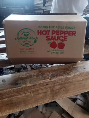 Carton With 2 Color Branding