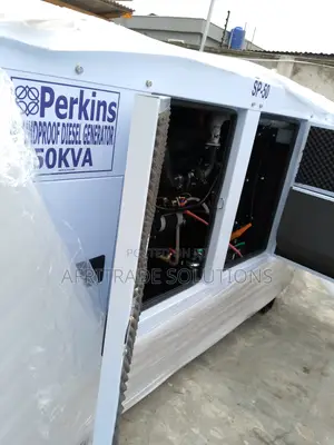 New Perkins 50kva Soundproof Diesel Generator Set