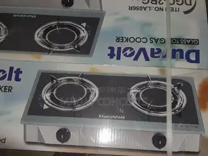 Duravolt Infrared Glass Table Gas Cooker-No Flame,No Smoke