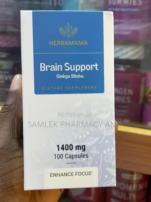 HHERBAMAMA Brain Health Supplements-1400mg,100 Caps