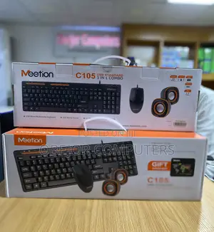 Meetion C105 Usb Standard 3 in 1 Desktop Multimedia Combo