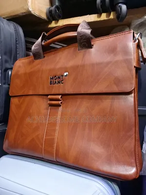 Mont Blanc Leather Office Bag