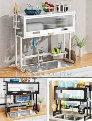 Over the Sink Dish Drying Rack