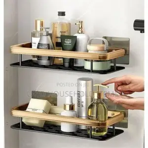 Wall Mounted Bathroom Storage Rack