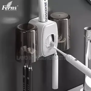 Multi-Functional Toothbrush Holder