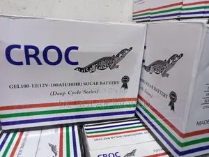 CROC 100ah Gel Battery