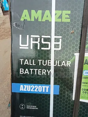 Amaze 220ah Tall Tubular Battery