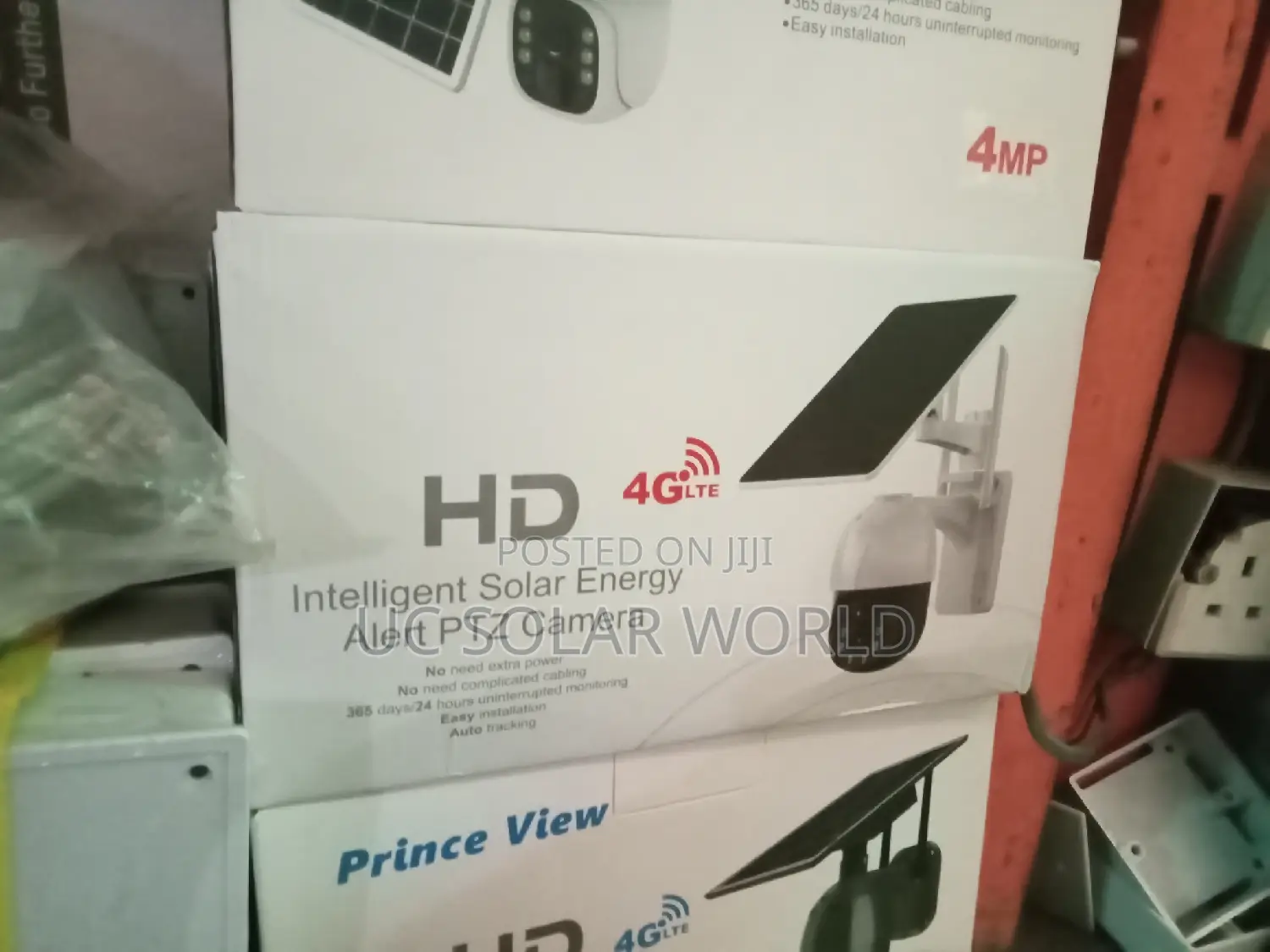 Solar CCTV Camera