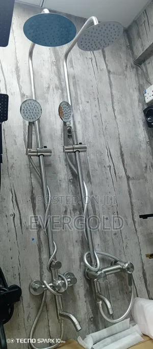 Hot and Cold Shower Mixer Tap With Complete Accessories