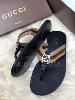 Gucci Leather Slipers
