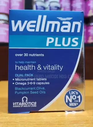 Vitabiotics Wellman Plus