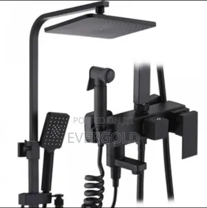 Hot and Cold Shower Mixer Set With Complete Accessories