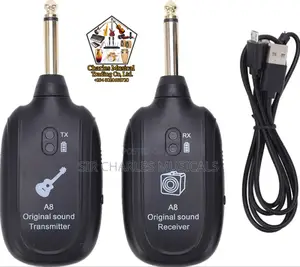 A8-uhf Wireless Transmitter Jack To Jack For Guitar