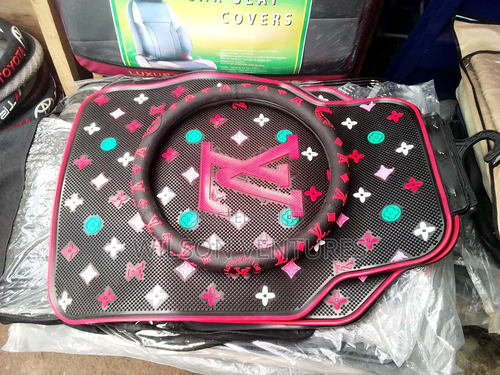Customized Mat + Steering Cover
