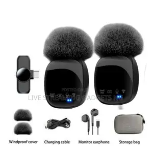 R8 Professional Wireless Lapel Microphone