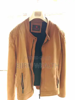Turkish Crafted Brown Suede Men's(Fitted) Jacket